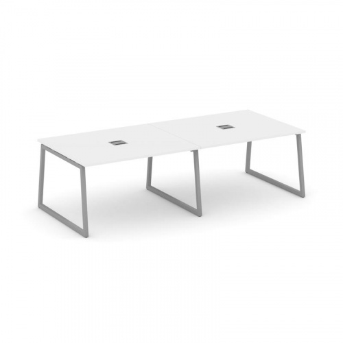 Style Project Стол переговорный SN-4T1.SPRG-043 Акация Лорка/Металл Антрацит/Заглушка Металл Антраци фото 16