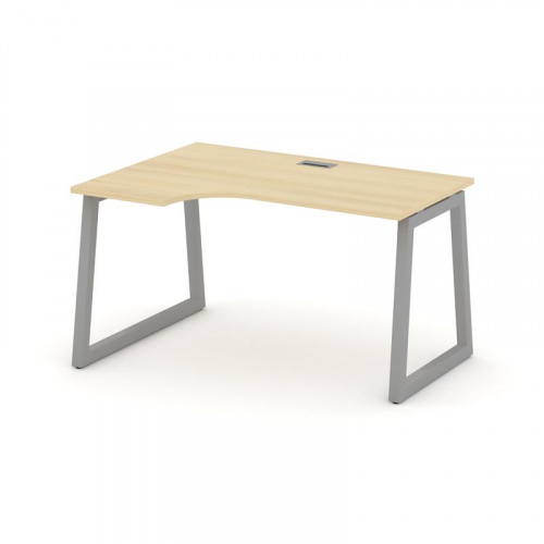 Style Project Стол рабочий эргоном. SN-5T1.SPA-012(L) Акация Лорка/Металл Антрацит/Заглушка Пластик фото 20