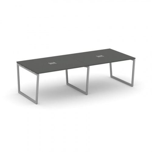 Style Project Стол переговорный SN-4T2.SPRG-042 Акация Лорка/Металл Антрацит/Заглушка Металл Антраци фото 17