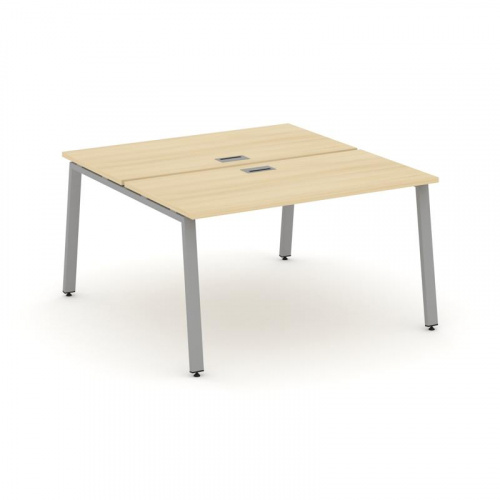 Style Project Рабочая станция 2-х сторон. SN-6A.DRS-001 Акация Лорка/Металл Белый 980*1232*750 фото 14