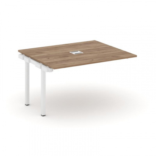 Style Project Проходной наб. элем. перег. стола SN-5P.NSPRG-033 Белый/Металл Белый 1380*1180*750 фото 10