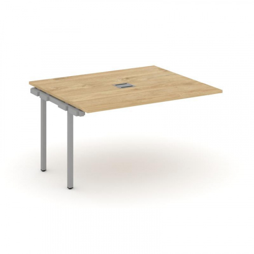 Style Project Проходной наб. элем. перег. стола SN-4P.NSPRG-033 Дуб Табак/Металл Антрацит 1380*1180* фото 3