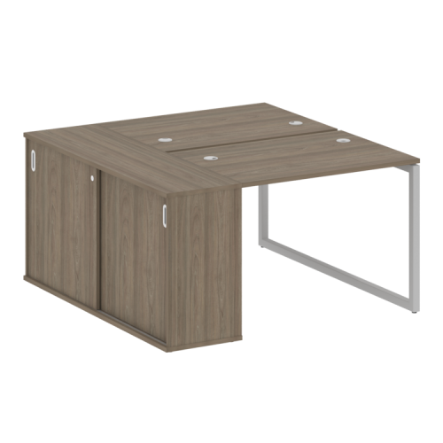 Бенч-система с шкафом-купе на О-обр. м/к Metal System Quattro 40БО.РС-СШК-1.1 фото 3