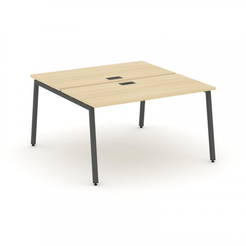 Style Project Рабочая станция 2-х сторон. SN-4A.DRS-003 Антрацит/Металл Антрацит 1380*1232*750 фото 19