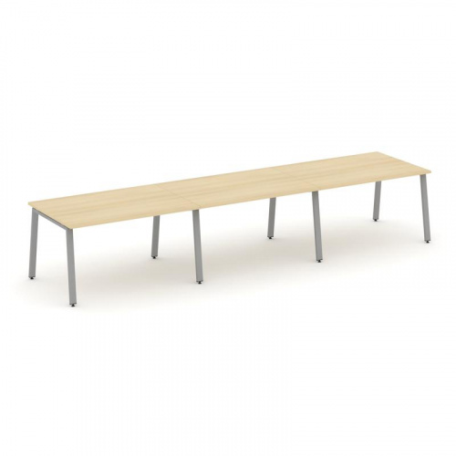 Style Project Стол переговорный SN-6A.SPRG-021.3 Акация Лорка/Металл Белый 2940*980*750 фото 6 Style Project Стол переговорный SN-6A.SPRG-021.3 Акация Лорка/Металл Белый 2940*980*750 фото 6