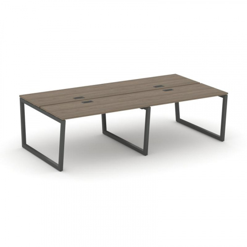 Style Project Рабочая станция 2-х сторон. SN-5T2.DRS-033 Акация Лорка/Металл Антрацит/Заглушка Пласт фото 25