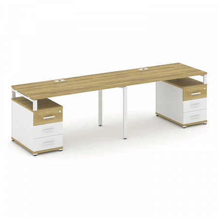 Бенч-система на 2 места с 2 опорными тумбами Concept CN.ORS-319