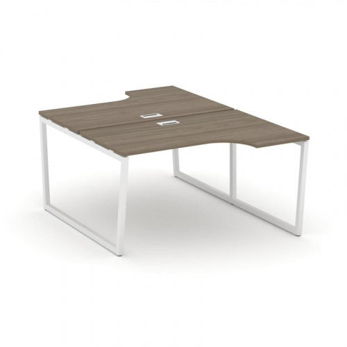 Style Project Рабочая станция эргоном. SN-4T2.DRPA-021 Акация Лорка/Металл Антрацит/Заглушка Пластик фото 14