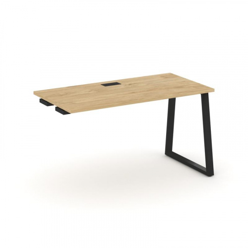 Style Project Стол-приставка к опор. элем. SN-6T1.OPRS-024 Акация Лорка/Металл Антрацит/Заглушка Пла Style Project Стол-приставка к опор. элем. SN-6T1.OPRS-024 Акация Лорка/Металл Антрацит/Заглушка Пла