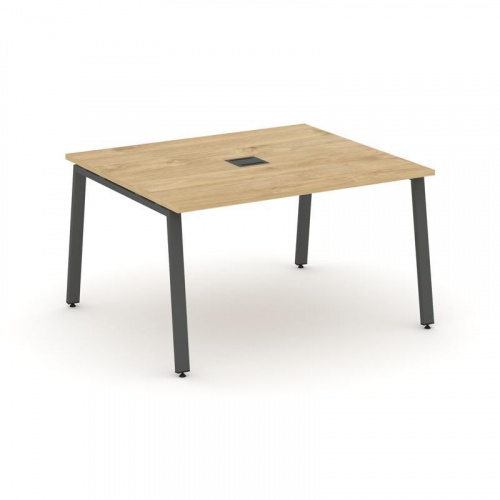 Style Project Стол переговорный SN-6A.SPRG-032 Дуб Наварра/Металл Антрацит 1180*1180*750 фото 17