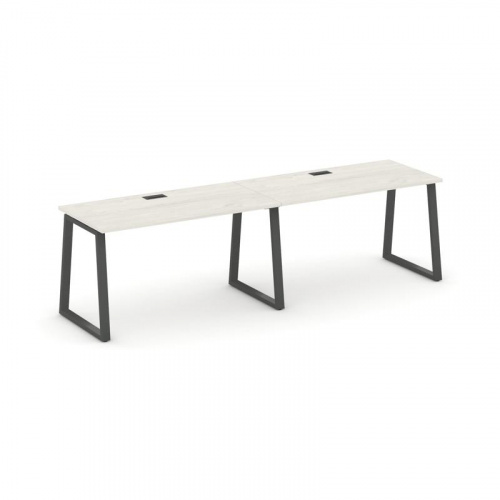 Style Project Рабочая станция 1 сторон. SN-6T1.ORS-001 Акация Лорка/Металл Антрацит/Заглушка Пластик фото 24