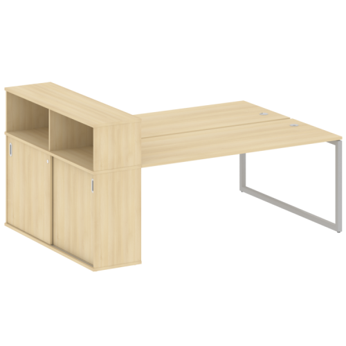 Бенч-система с шкафом-купе на О-обр. м/к Metal System Quattro 40БО.РС-СШК-2.5 фото 8