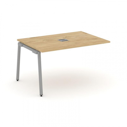 Style Project Проходной наб. элем. перег. стола SN-4A.NSPRG-003 Белый/Металл Белый 1380*980*750 фото 3