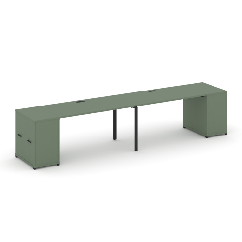 Бенч-система с опорными распашными шкафами Concept CN.ORS-217