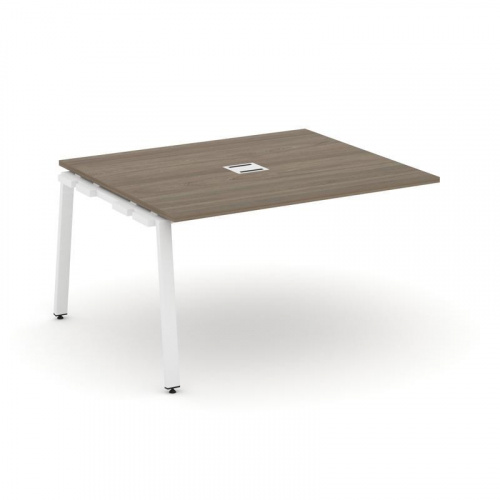 Style Project Проходной наб. элем. перег. стола SN-6A.NSPRG-032 Акация Лорка/Металл Белый 1180*1180* фото 26