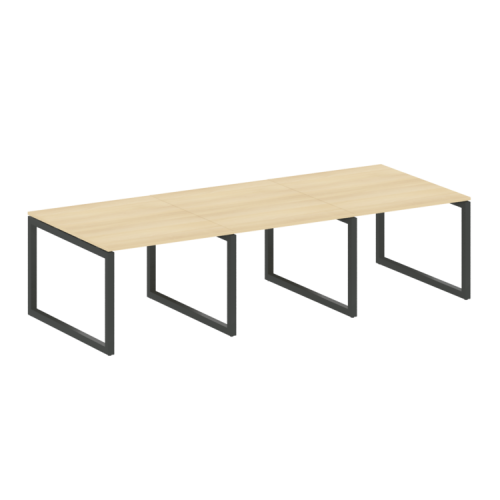 Переговорный стол на О-обр. м/к Metal System Quattro 50БО.ПРГ-3.1 фото 10