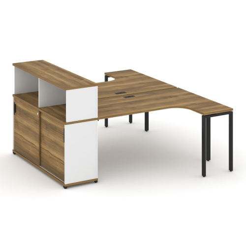 Бенч-система с опорным шкафом-купе с надставкой Concept CN.DSA-220 фото 7