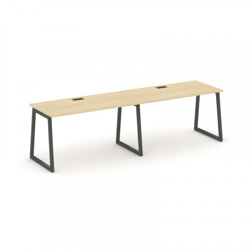 Style Project Рабочая станция 1 сторон. SN-4T1.ORS-001 Акация Лорка/Металл Антрацит/Заглушка Пластик фото 28