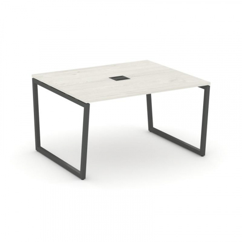 Style Project Стол переговорный SN-4T2.SPRG-032 Акация Лорка/Металл Антрацит/Заглушка Металл Антраци фото 24