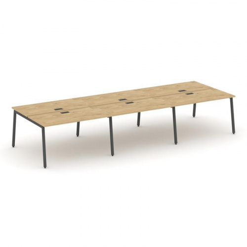 Style Project Рабочая станция 2-х сторон. SN-4A.DRS-063 Белый/Металл Белый 4140*1232*750 фото 24