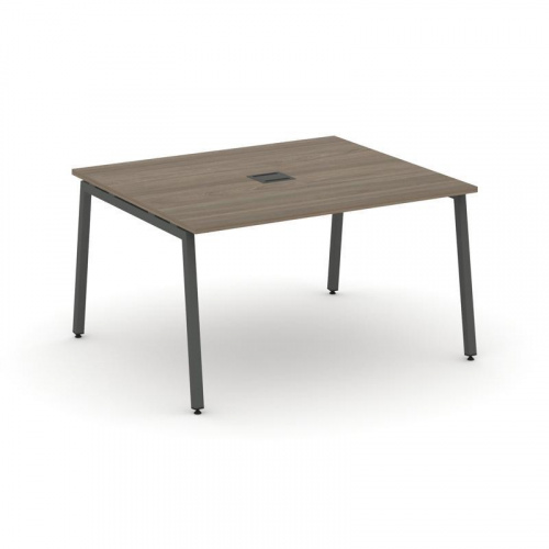 Style Project Стол переговорный SN-4A.SPRG-034 Дуб Наварра/Металл Антрацит 1580*1180*750 фото 15