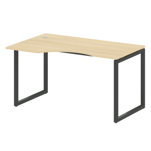 Стол криволинейный левый на О-обр. м/к Metal System Quattro 40БО.СА-2 (L) фото 12