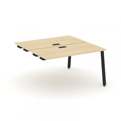 Style Project Стол-приставка к опор. элем. SN-6A.DPRS-003 Дуб Наварра/Металл Белый 1380*1232*750 фото 2