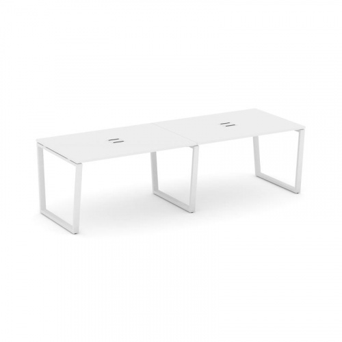 Style Project Стол переговорный SN-6T2.SPRG-011 Акация Лорка/Металл Антрацит/Заглушка Металл Антраци фото 17