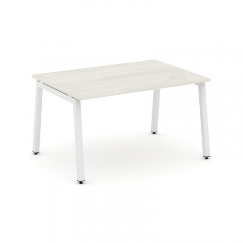 Style Project Стол переговорный SN-5A.SPRG-004.3 Тиквуд Светлый/Металл Белый 1580*980*750 фото 15