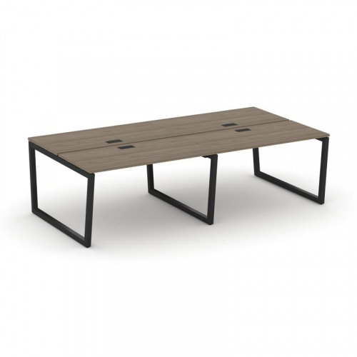 Style Project Рабочая станция 2-х сторон. SN-5T2.DRS-033 Акация Лорка/Металл Антрацит/Заглушка Пласт фото 9