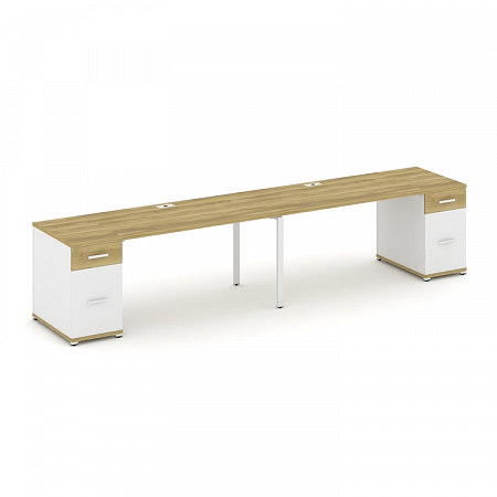 Бенч-система на 2 места с 2 опорными тумбами Concept CN.ORS-415