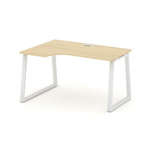 Style Project Стол рабочий эргоном. SN-6T1.SPA-012(L) Акация Лорка/Металл Антрацит/Заглушка Пластик фото 21