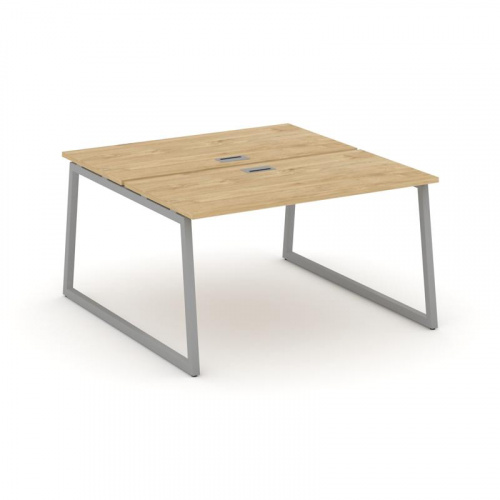 Style Project Рабочая станция 2-х сторон. SN-4T1.DRS-023 Акация Лорка/Металл Антрацит/Заглушка Пласт фото 2