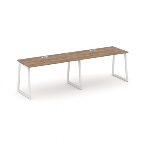 Style Project Рабочая станция 1 сторон. SN-4T1.ORS-001 Акация Лорка/Металл Антрацит/Заглушка Пластик фото 16