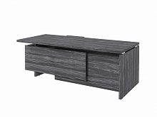 Стол с опорной тумбой FI-121R.DD Древесина Графит