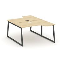 Style Project Рабочая станция эргоном. SN-4T1.DRPA-022 Акация Лорка/Металл Антрацит/Заглушка Пластик