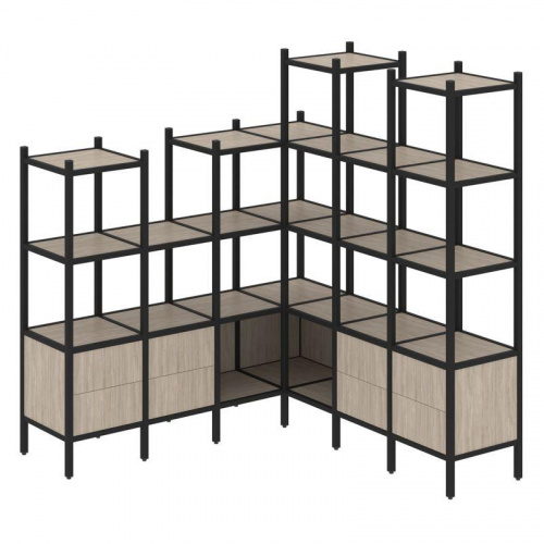 Стеллаж офисный угловой Loft VR.L-41 фото 3