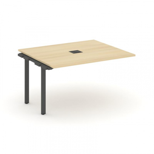 Style Project Проходной наб. элем. перег. стола SN-6P.NSPRG-032 Белый/Металл Черный 1180*1180*750 фото 4