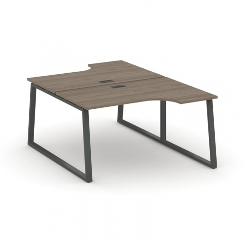 Style Project Рабочая станция эргоном. SN-6T1.DRPA-022 Акация Лорка/Металл Антрацит/Заглушка Пластик фото 25