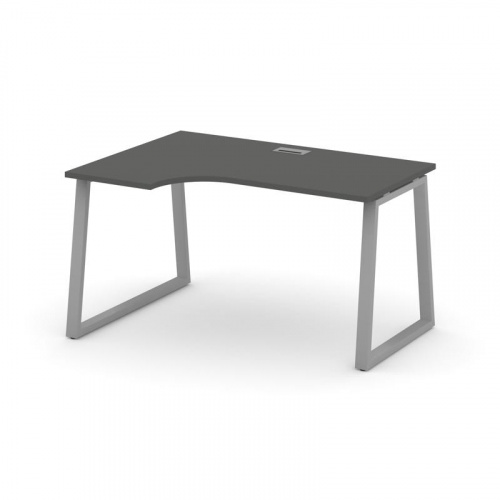 Style Project Стол рабочий эргоном. SN-6T1.SPA-012(L) Акация Лорка/Металл Антрацит/Заглушка Пластик фото 18