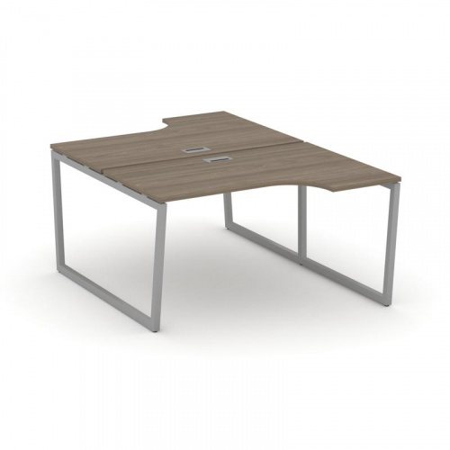 Style Project Рабочая станция эргоном. SN-4T2.DRPA-021 Акация Лорка/Металл Антрацит/Заглушка Пластик фото 13