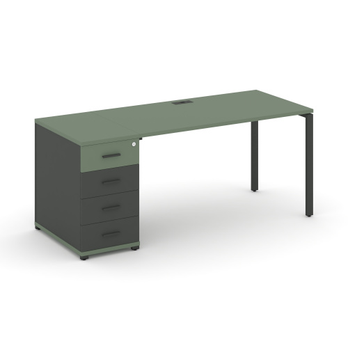 Стол офисный с опорной тумбой Concept CN.SP-404 фото 2