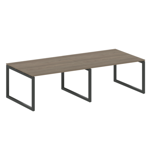 Переговорный стол на О-обр. м/к Metal System Quattro 50БО.ПРГ-2.3