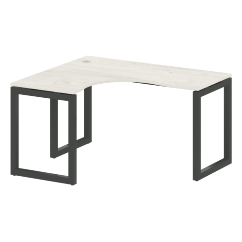 Стол криволинейный левый на О-обр. м/к Metal System Quattro 50БО.СА-3 (L) фото 4