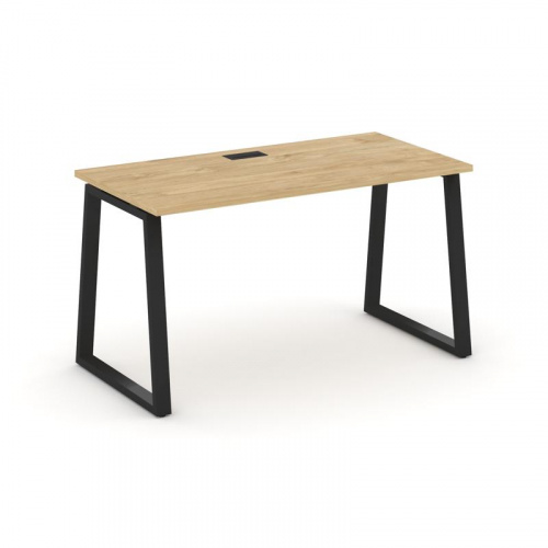 Style Project Стол письменный SN-6T1.SP-004 Акация Лорка/Металл Антрацит/Заглушка Пластик Черный 158 Style Project Стол письменный SN-6T1.SP-004 Акация Лорка/Металл Антрацит/Заглушка Пластик Черный 158