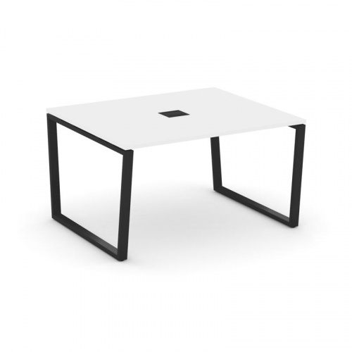 Style Project Стол переговорный SN-6T2.SPRG-034 Акация Лорка/Металл Антрацит/Заглушка Металл Антраци фото 4