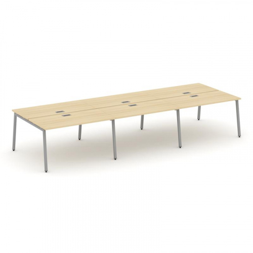 Style Project Рабочая станция 2-х сторон. SN-4A.DRS-063 Белый/Металл Белый 4140*1232*750 фото 5