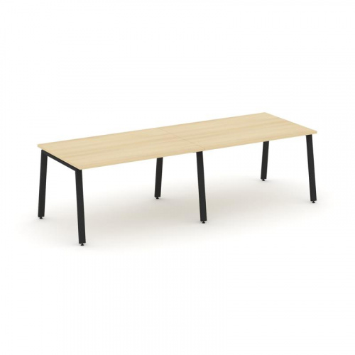 Style Project Стол переговорный SN-6A.SPRG-012.3 Белый/Металл Антрацит 2360*980*750 фото 2