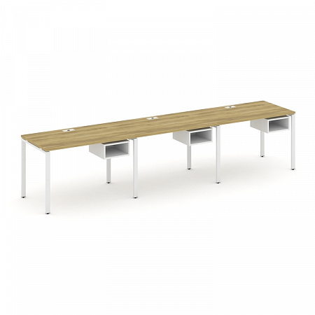 Бенч-система на 3 места с подвесными тумбами Concept CN.ORS-122