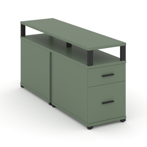 Тумба двухсторонняя приставная Concept CN.DTGP-002